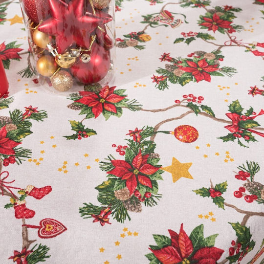 Teoran Christmas Decorative Rectangular Pillowcase Multicolored 30x50cm