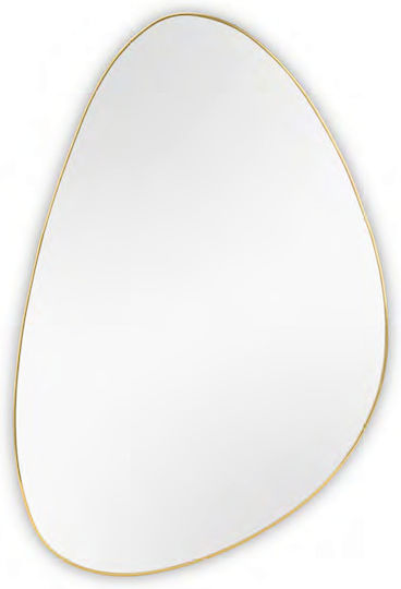 Mirrors & More Ida Oglindă De Perete Rectangulară Galbenă 60x40cm Mirrors & More Ida Oglindă De Perete Rectangulară Galbenă 60x40cm