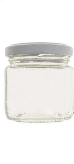 Βαζάκι Γυάλινο με Καπάκι Βάζα 40ml (20τμχ)