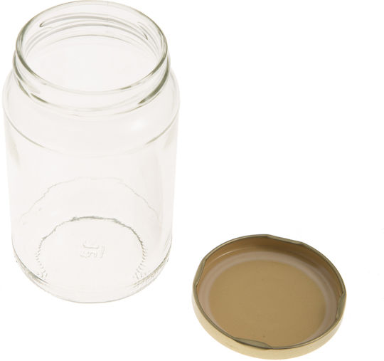 Βαζάκι Γυάλινο με Καπάκι Βάζα 40ml (20τμχ)
