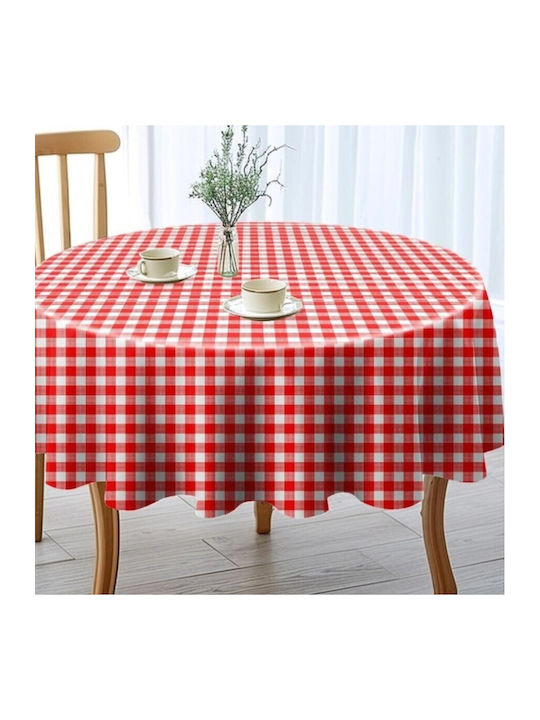 Pucioasa Rotunda Cotton Stain Resistant Red