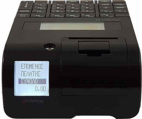 Carat Daisy Perfect M Registrierkasse mit Batterie in Schwarz Farbe