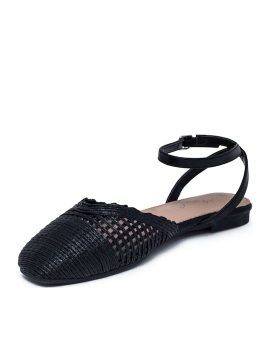 Pantofi balerini pentru femei in Negru Culori