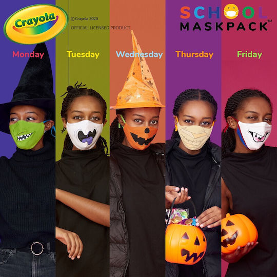 Crayola Маска за защита Тъканна 5бр