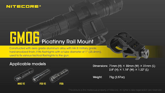 NiteCore Gm06 Βάση Στήριξης