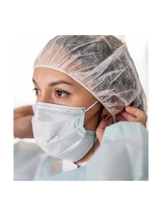 Coverguard Pălărie/Căciulă de Muncă de unica folosinta în culoarea Alb MO45610