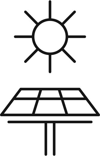 Eurolamp Set of 4 Spiked Solar Lights 5W 500lm Natural White 4000K with Motion Sensor IP44 23x23cm