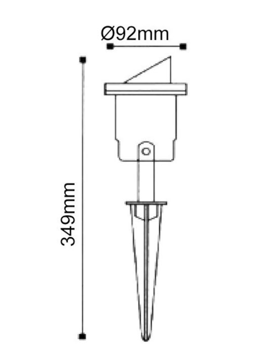Aca Waterproof Led Light Fixture HI7183AR