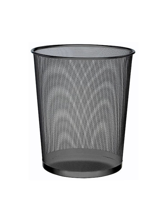 Osco Μεταλλικό Καλάθι 15lt Ασημί