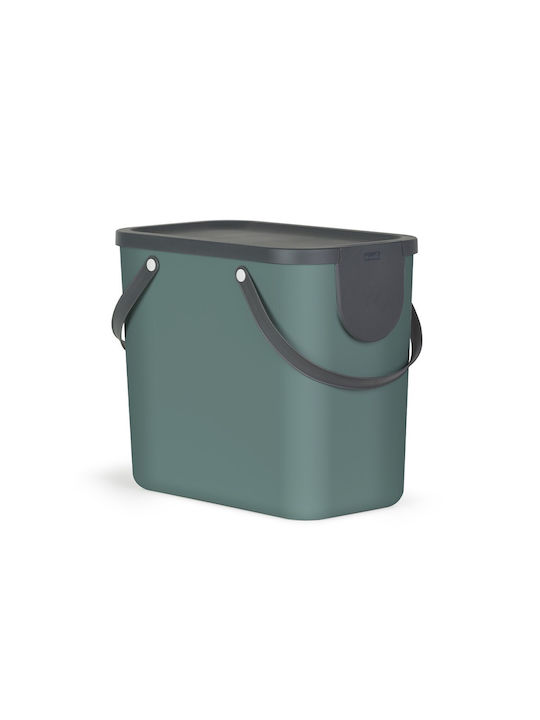 Rotho Babydesign Πλαστικό Καλάθι 25lt Πράσινο 23.5x34x40cm