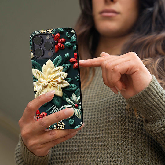 Θήκη Sonique 3d Flower Series Vivo Y74s Vivo Y76 5g Πράσινο