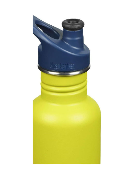 Klean Kanteen Classic Sport Ανοξείδωτο Παγούρι 800ml Κίτρινο
