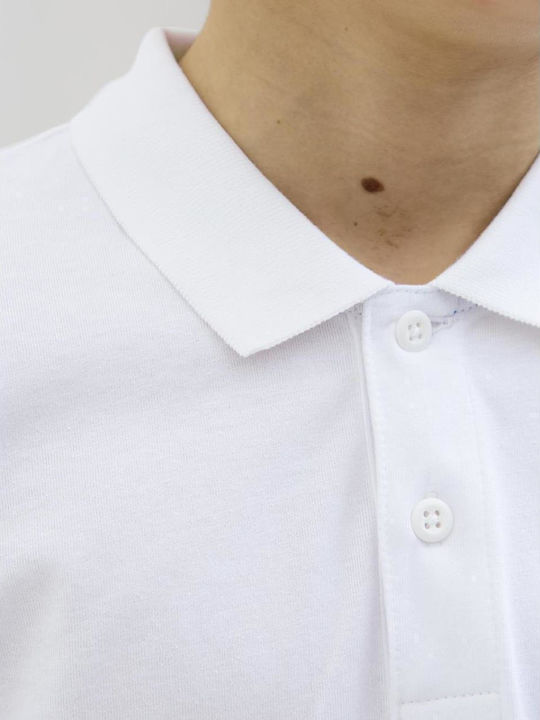 Kinderpolo Kurzarm White
