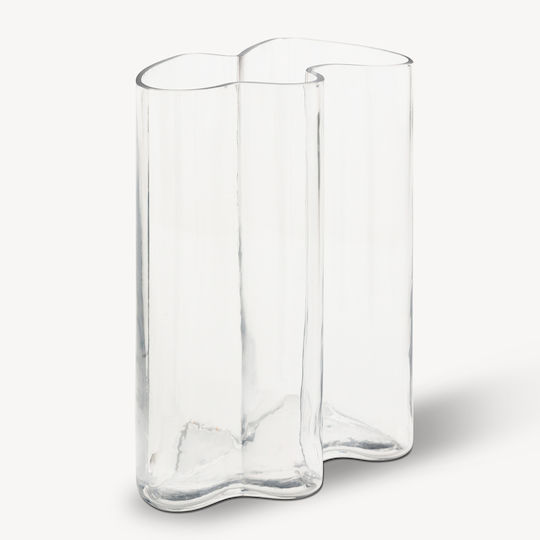 Βάζο Γυάλινο Kade Διάφανο Φ19xΥ25cm