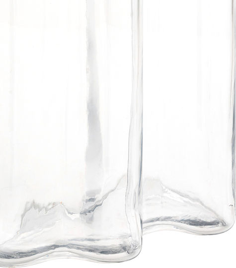 Vază Decorativă Sticlă Kade Transparent 19x11.5x25cm 1buc