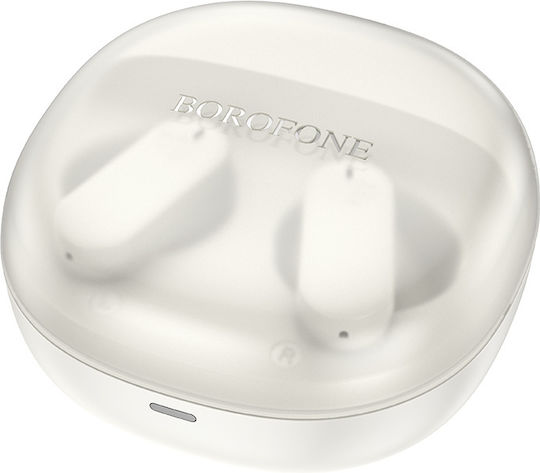 Borofone BW54 Earbud Bluetooth Handsfree Earphones with Charging Case White