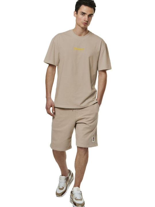 T-shirt Taupe Grey