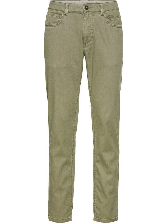 Men's Trousers Elastic Regular Fit Khaki