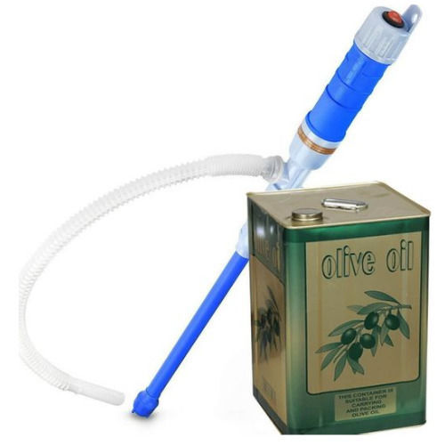 Oil & Water Pump Kitchen Battery Powered Plastic Length 60cm Blue