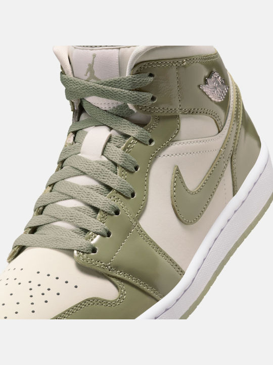 Air  1 Mid Se Damen Stiefel Grün
