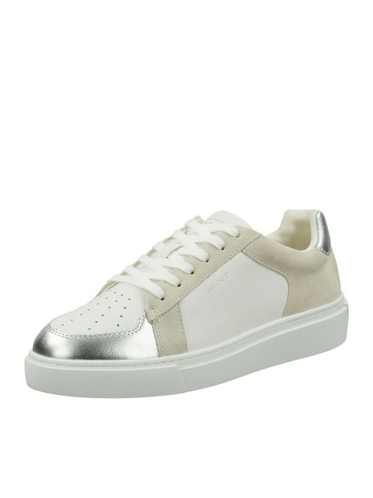 Julice Damen Sneakers White-silver