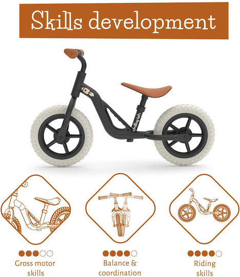 Chillafish Kids Balance Bike Charlie Black