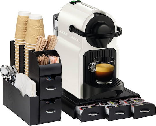 Bakaji Küchenständer/ -koffer Kaffee Station Kunststoff Schwarze