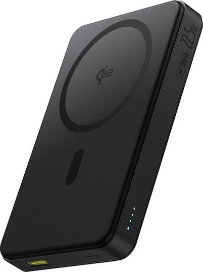 Baseus Airpow2 Qi2 Power Bank 10000mAh 22.5W с USB-A порт и USB-C порт Черен