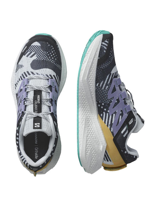 Aero Glide 3 Sport Shoes Running White / Black / Waterfall