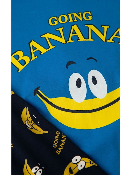 Minerva Παιδική Πιτζάμα Καλοκαιρινή Bananas