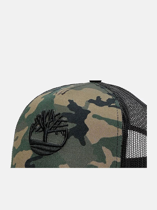 Timberland Camo Print Trucker Hat Black Tb0a2psv001 Timberland Camo Print Trucker Hat Black Tb0a2psv001