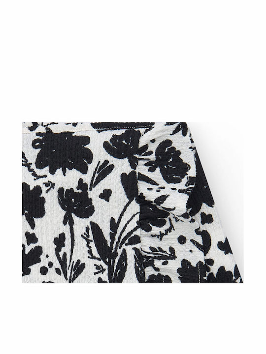 Παιδική Φούστα Floral Λευκή