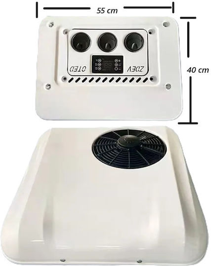 Roof Air Conditioner Hot/Cold Small Trucks Vehicles Machinery 12v