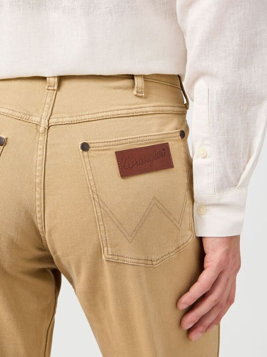 Greensboro 803 Παντελόνι σε Κανονική Εφαρμογή Beige