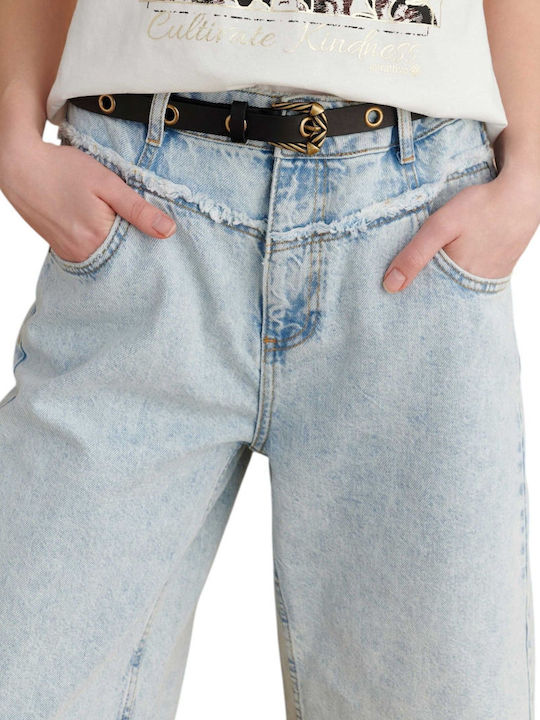 Leder Damen Gürtel Schwarz