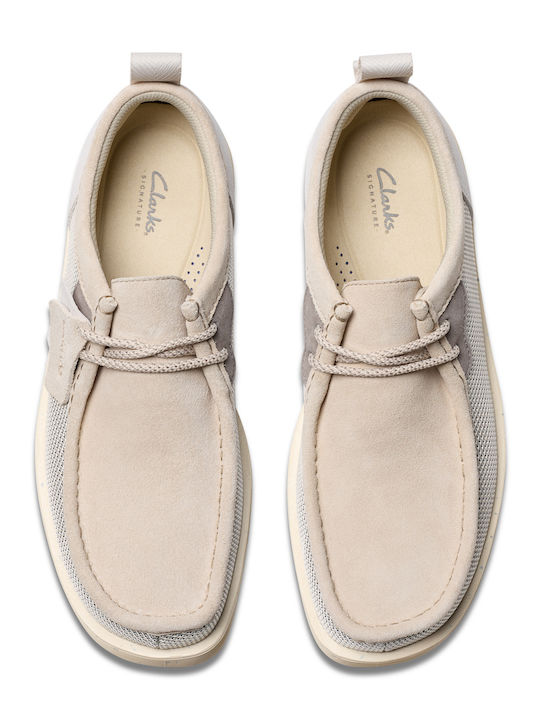 Wallabee Men's Moccasins White