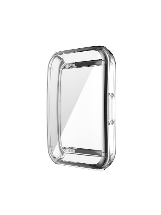 Huawei Silikonhülle in Transparent Farbe für Huawei Band 6, 6 Pro, Honor Band 6.