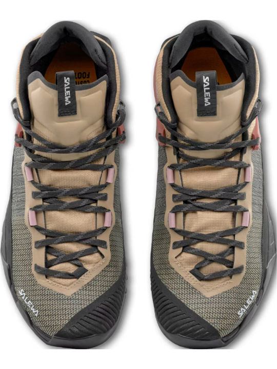 Salewa Wildfire Women's Waterproof Hiking Boots With Gore-Tex Membrane Black