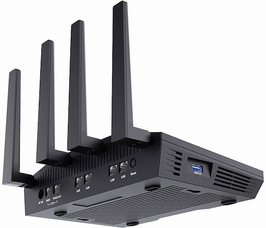 Flint 2 (GL-MT6000) Ασύρματο Router Wi‑Fi 6 με 5 Θύρες 2.5 Gigabit