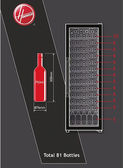 Hoover Wine Cooler 81 Bottles