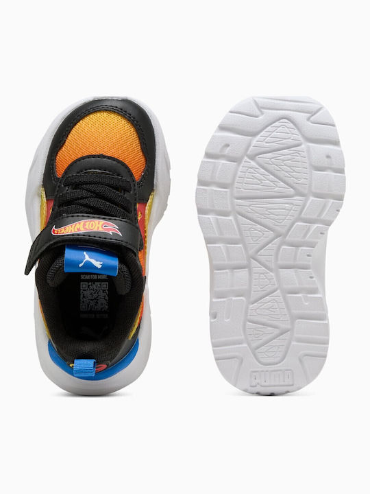 Trinity Lite Kids Sneakers with Scratch Black