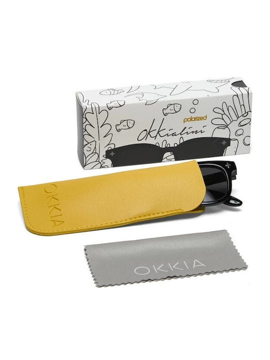 Okkia Orlando Kids Sunglasses Black For 6-10 Years