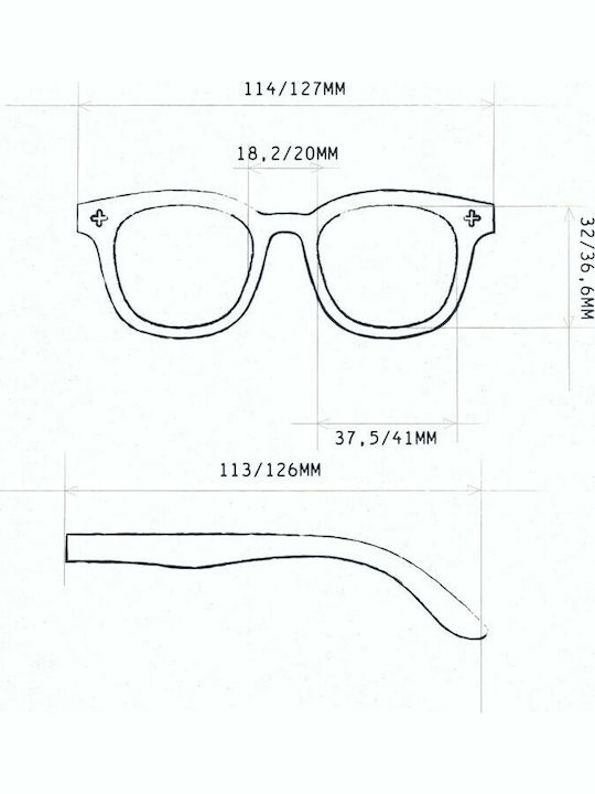 Okkia Orlando Kids Sunglasses Green