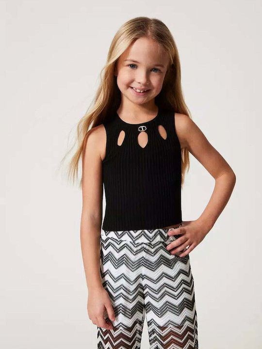 Kids' Shirt Sleeveless Black