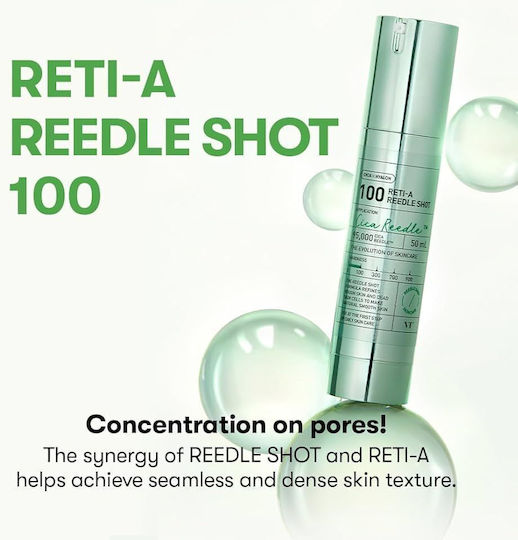 VT Cosmetics Reti-A Reedle Shot 100 Anti-aging Essence Face with Retinol 50ml