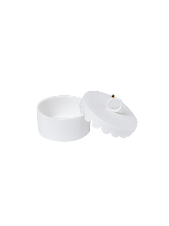 Raeder Porcelain Decorative Box 6.5x6.5x3cm