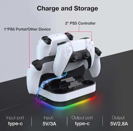 Deep Explorer Ps5 Charging Station Playstation 5