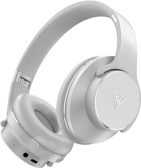 Doqaus Doqaus Design 1 Fără fir / Cu fir Over Ear Căști cu 52 ore de Funcționare Albe