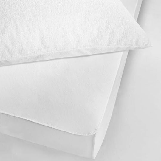 La Luna Impermeabil Protecție saltea pentru bebeluși Bone Dry din bumbac moale cu bordură 70x140buc