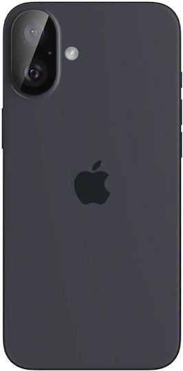 Spigen Optik Glas.tr Προστασία Κάμερας Tempered Glass Μαύρο για το iPhone 16, iPhone 16 Plus